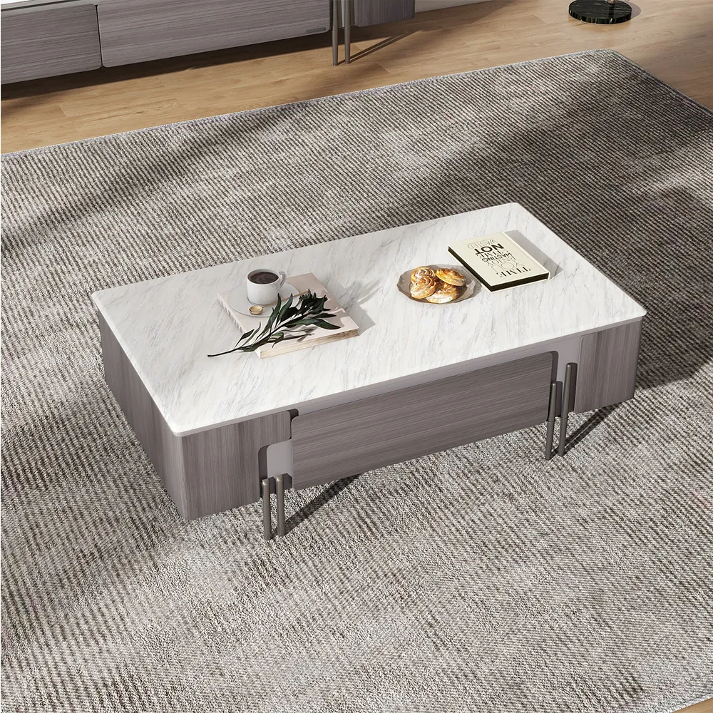 MDF & Marble coffee table