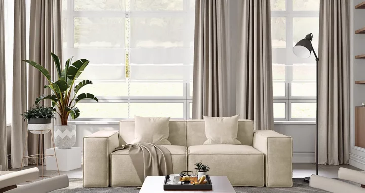 Minimalist Modular Sofa