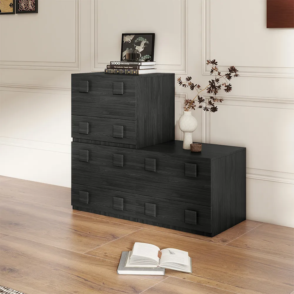 Modern Modular Black Cabinets