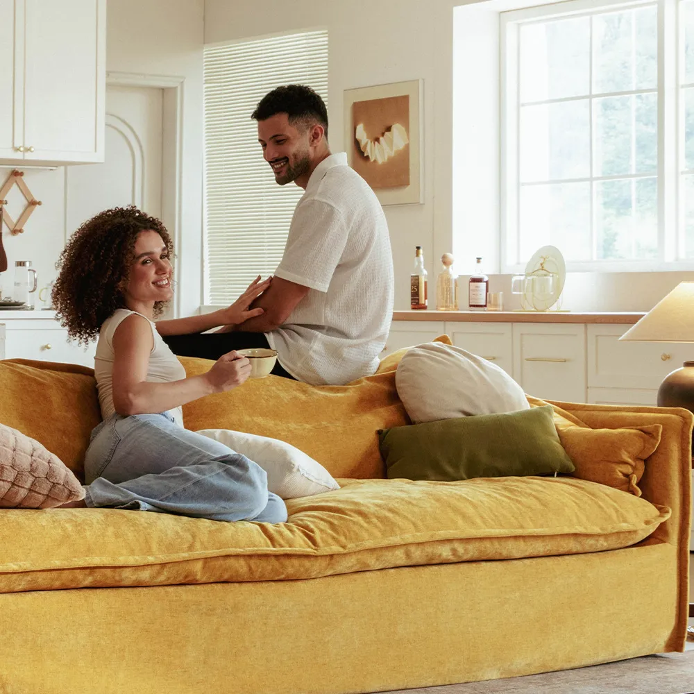 Sofa with Removable Covers