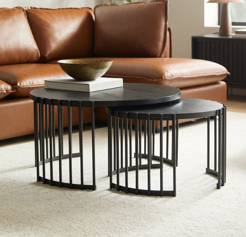 Spoke Nesting Coffee Tables