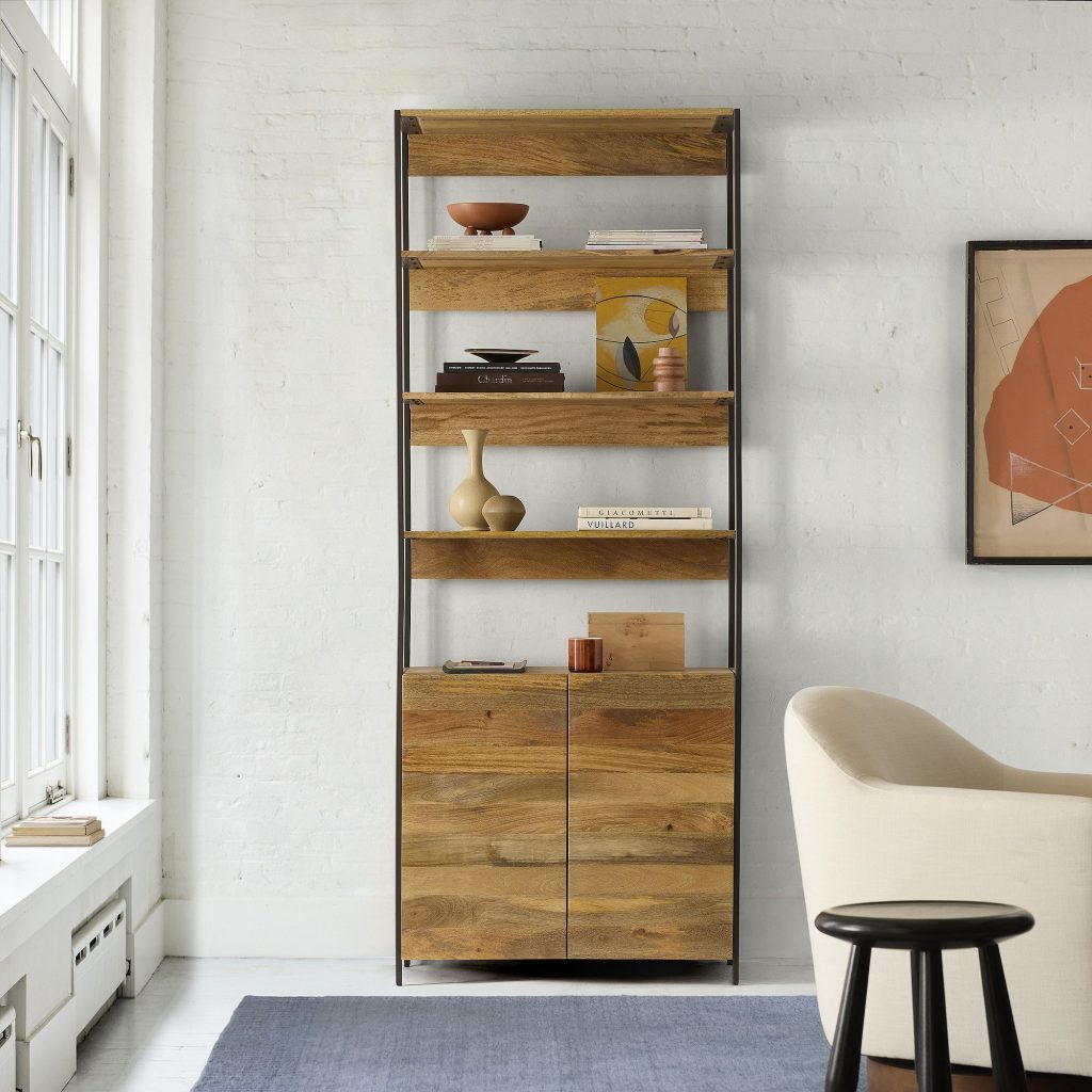 West Elm Industrial Modular Open & Closed Storage