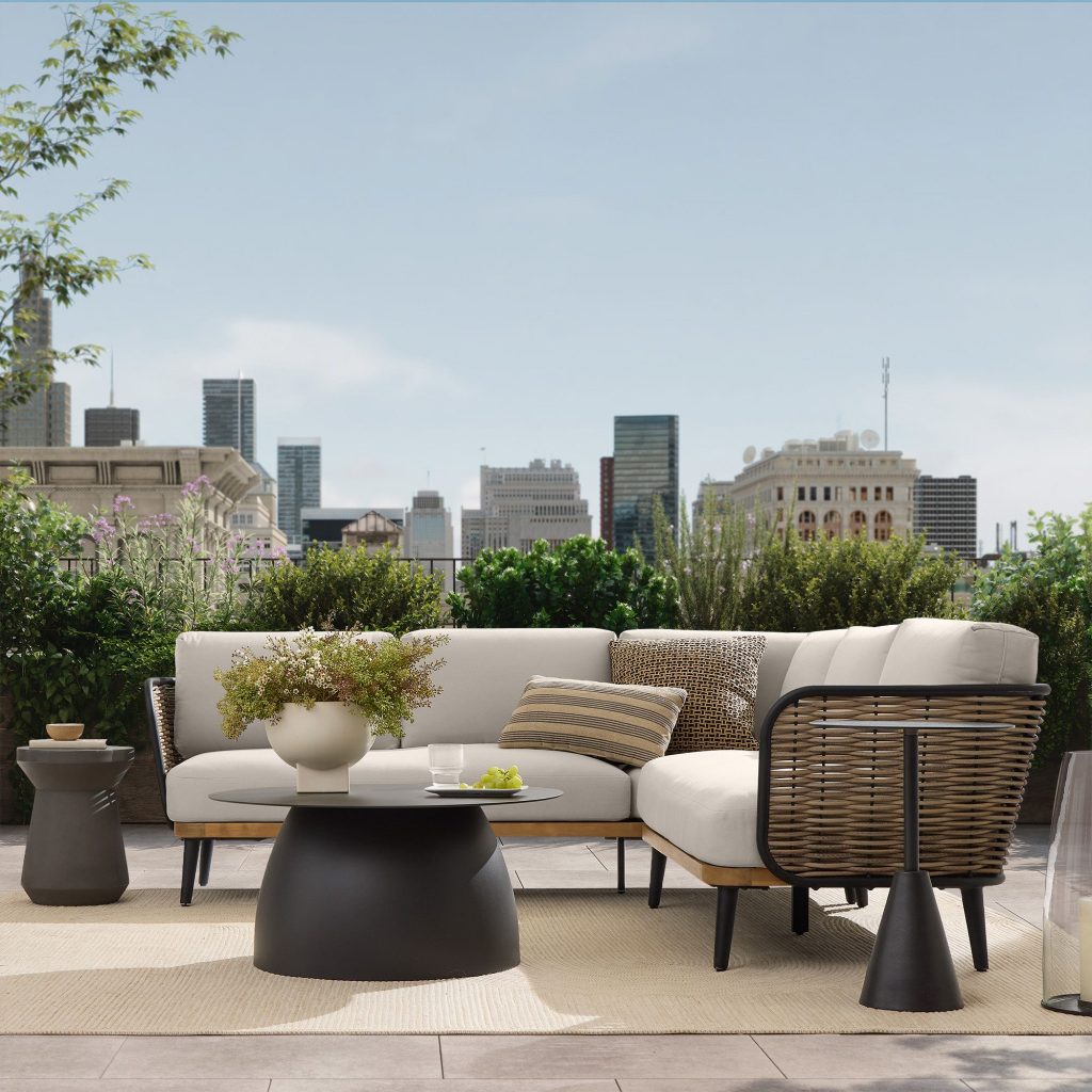 West Elm Oceanview Outdoor 2-Piece Sectional