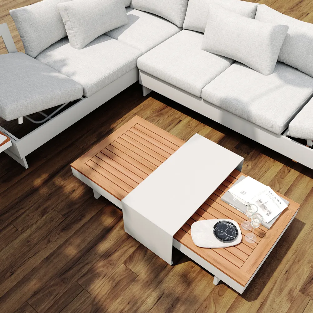 Wood Outdoor Coffee Table