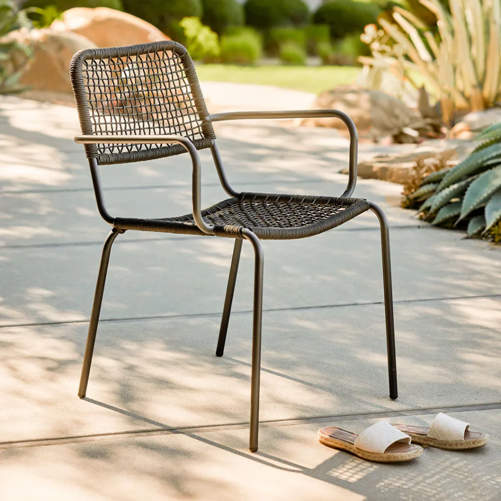 article Manna Outdoor Dining Chair - Thunder Black