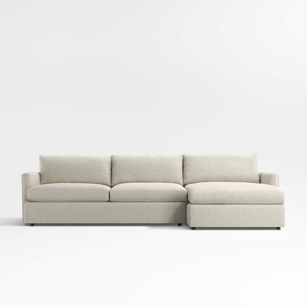 c&b Lounge Deep 2-Piece Sectional Sofa with Chaise Lounge
