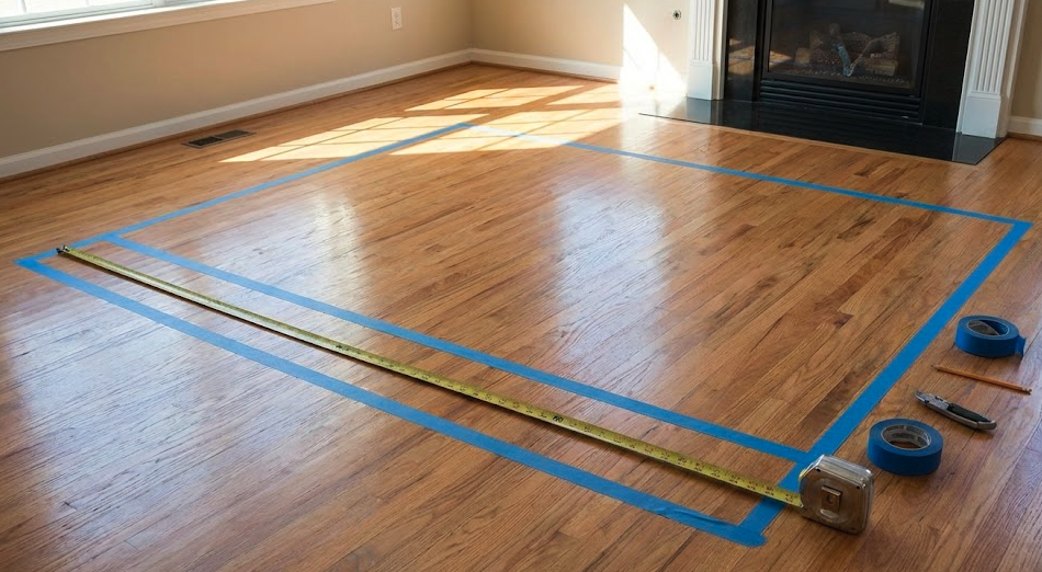 Tools for measuring room before buying a sofa