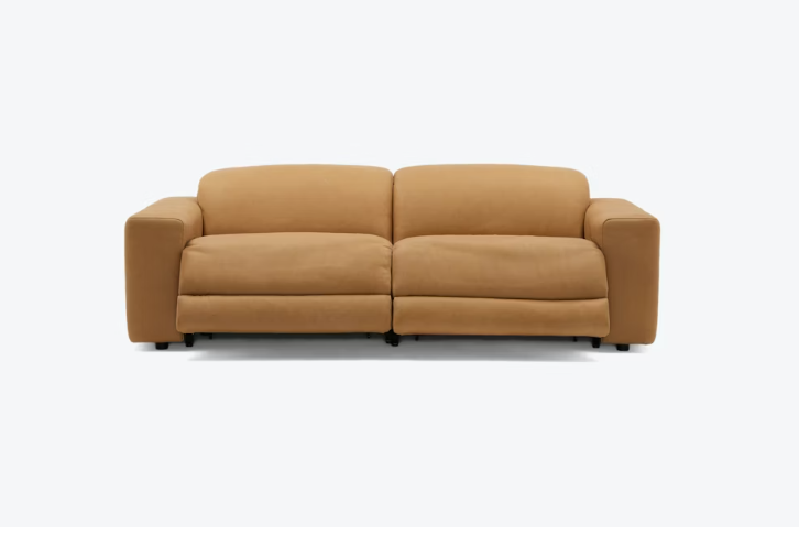 joybird Nico Leather Modular Reclining Sofa