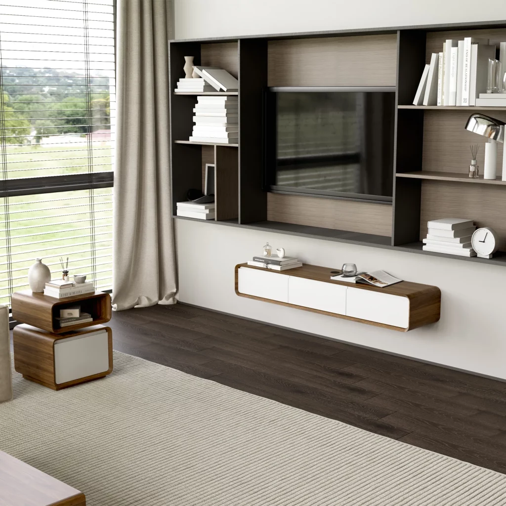 living room focal point- tv