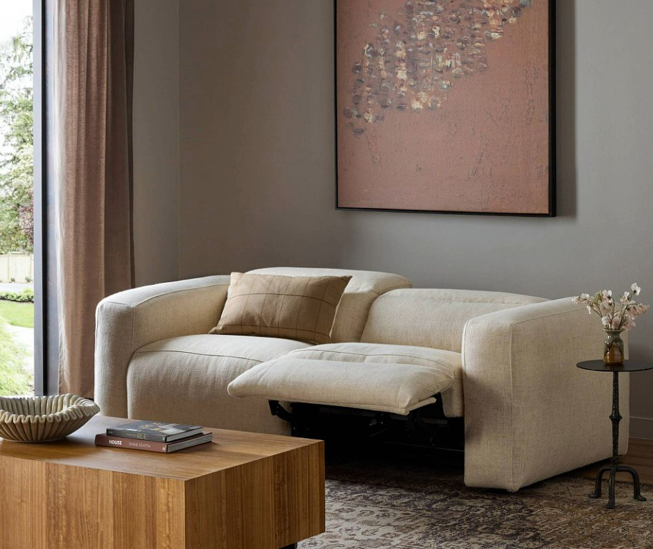 pottery barn Lennox 2-Piece Upholstered Power Reclining Sofa