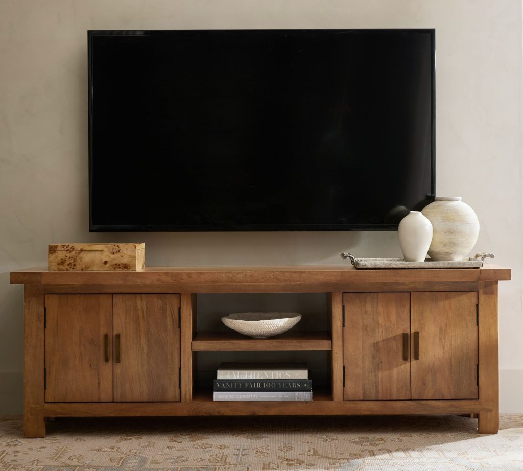 pottery barn Reed Grand Media Console