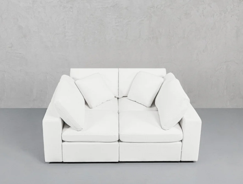 7th Avenue 4-Seat Modular Pit Sofa