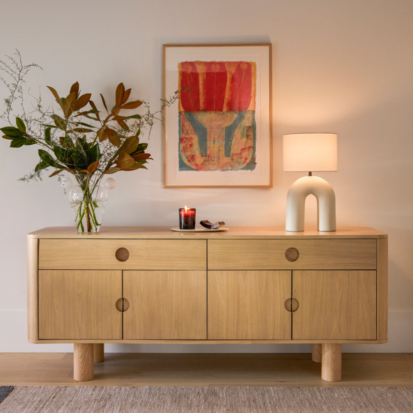 Adel Sideboard – White Oak