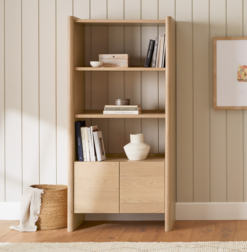 Article Torme Bookcase with Storage