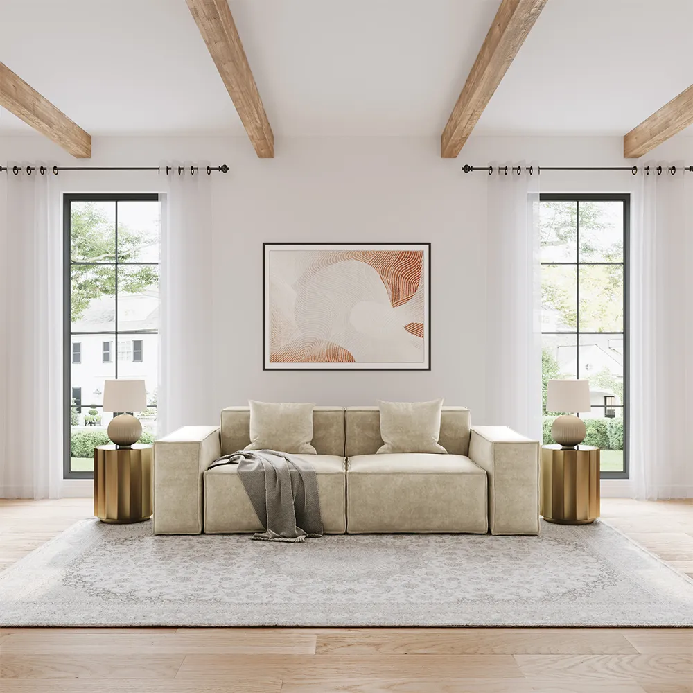 Barrett Minimalist Modular Sofa