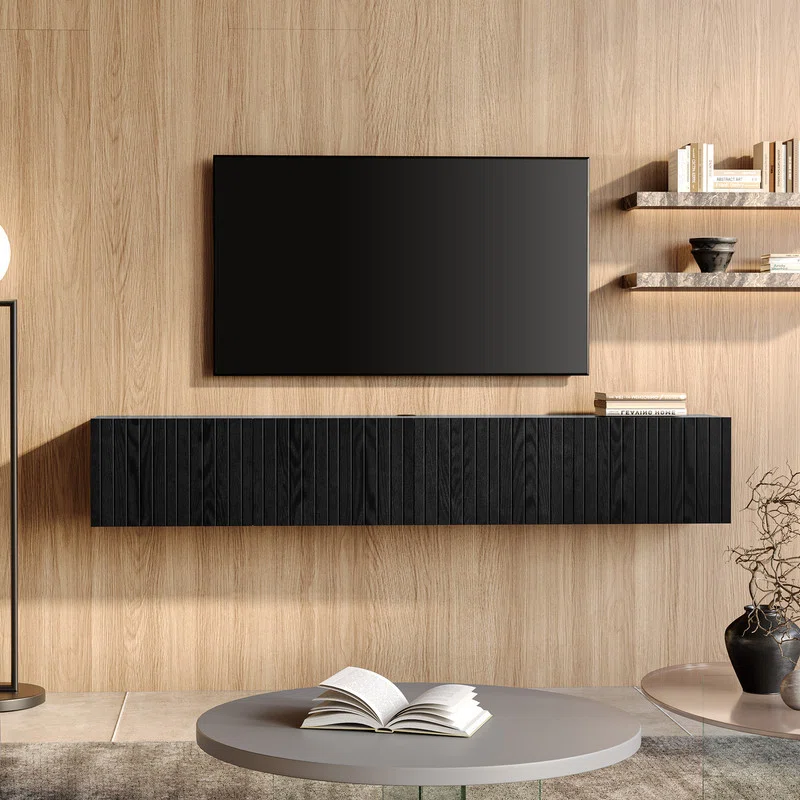 Ebern Designs Modern Floating TV Stand