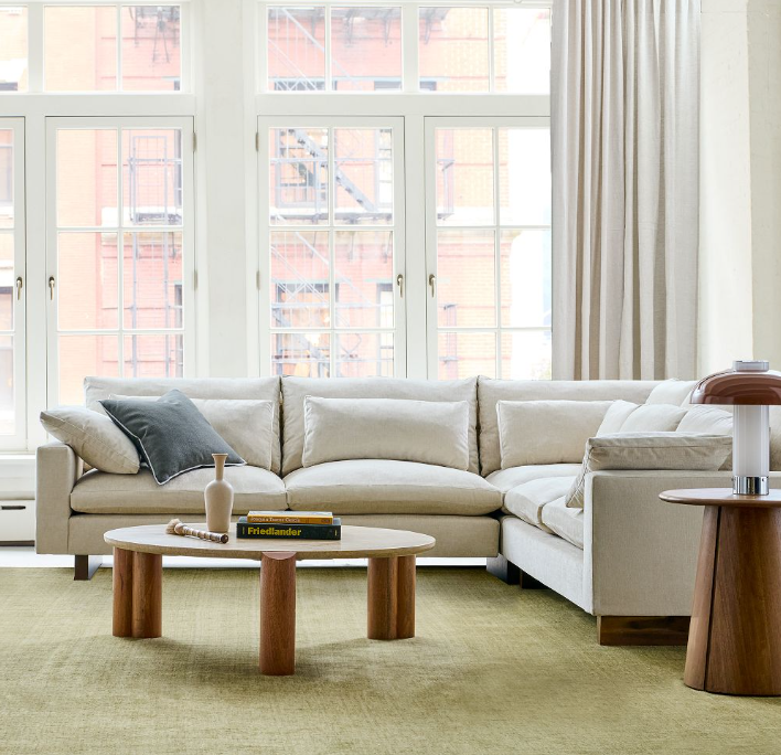 Harmony 3-Piece L-Shaped Sectional (112 - 128)