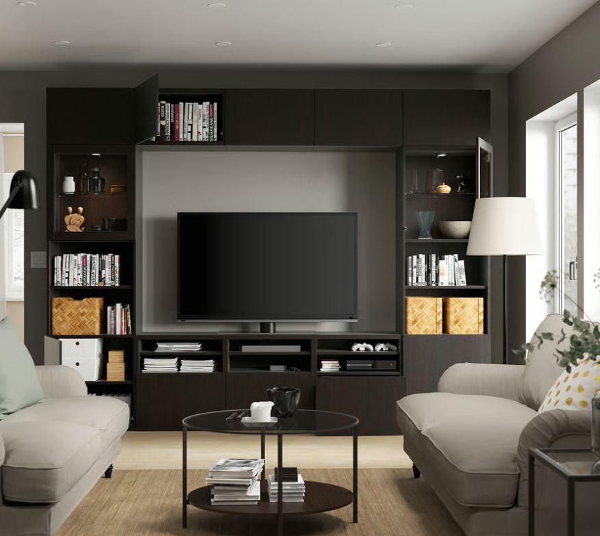 IKEA TV storage combination