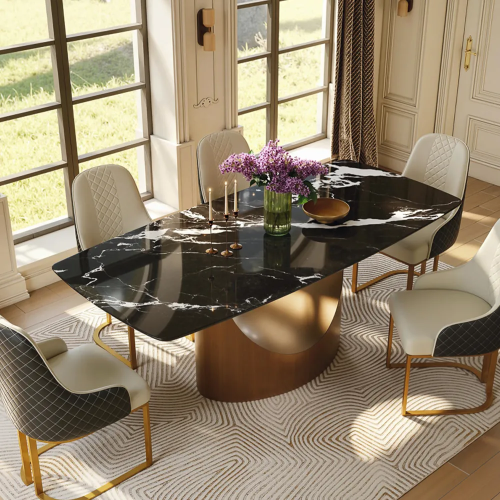 Modern Luxury Marble Dining Table
