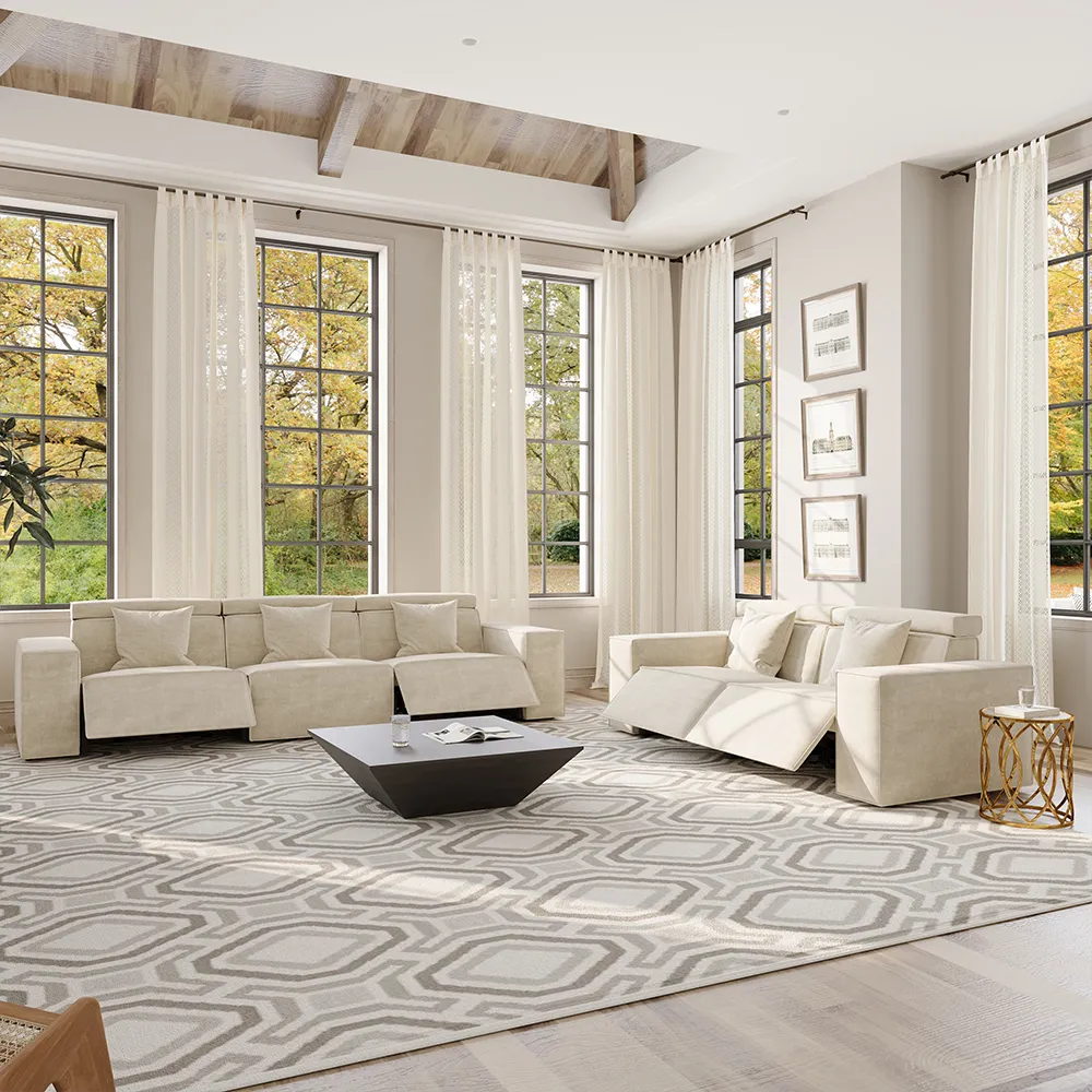 POVISON Minimalist Electric Couch Power Sofa Set