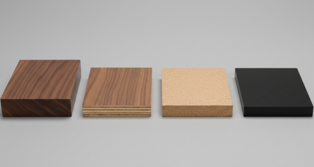 TV stand materials comparison