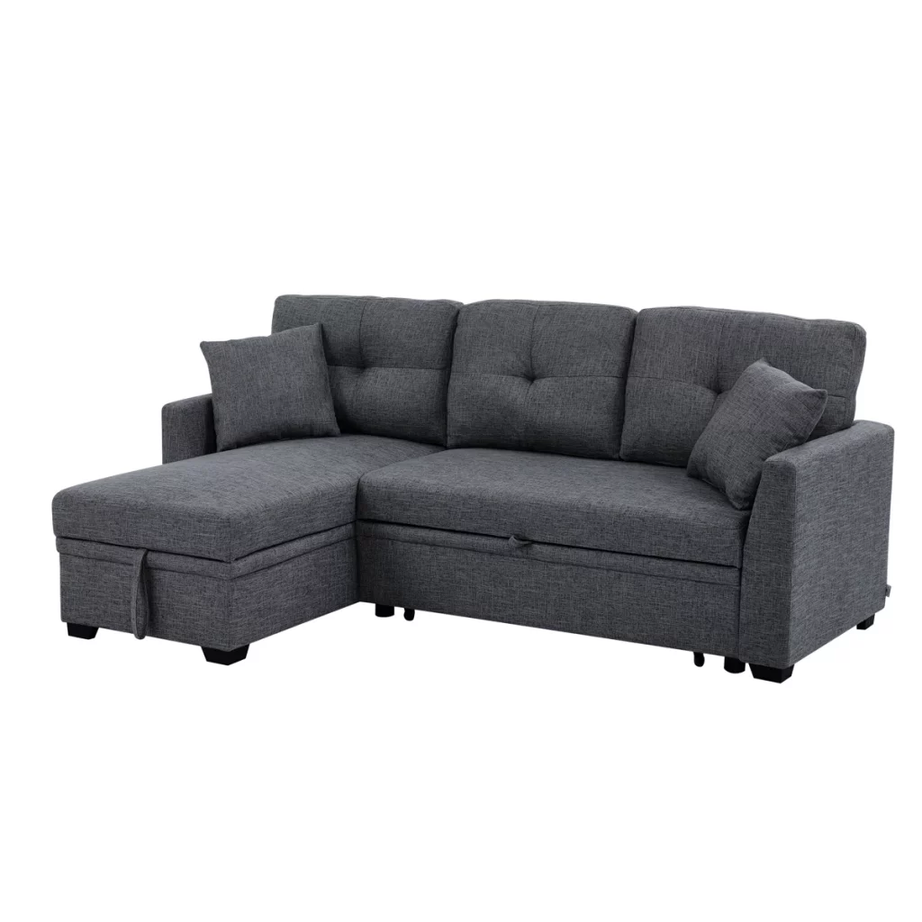 Winston Porter Modular Sleeper Sectional Sofa