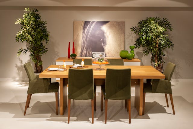 A Clean Minimalist Dining Room