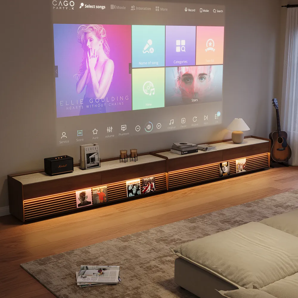 Ansel Extra Long TV Console for Home Theater