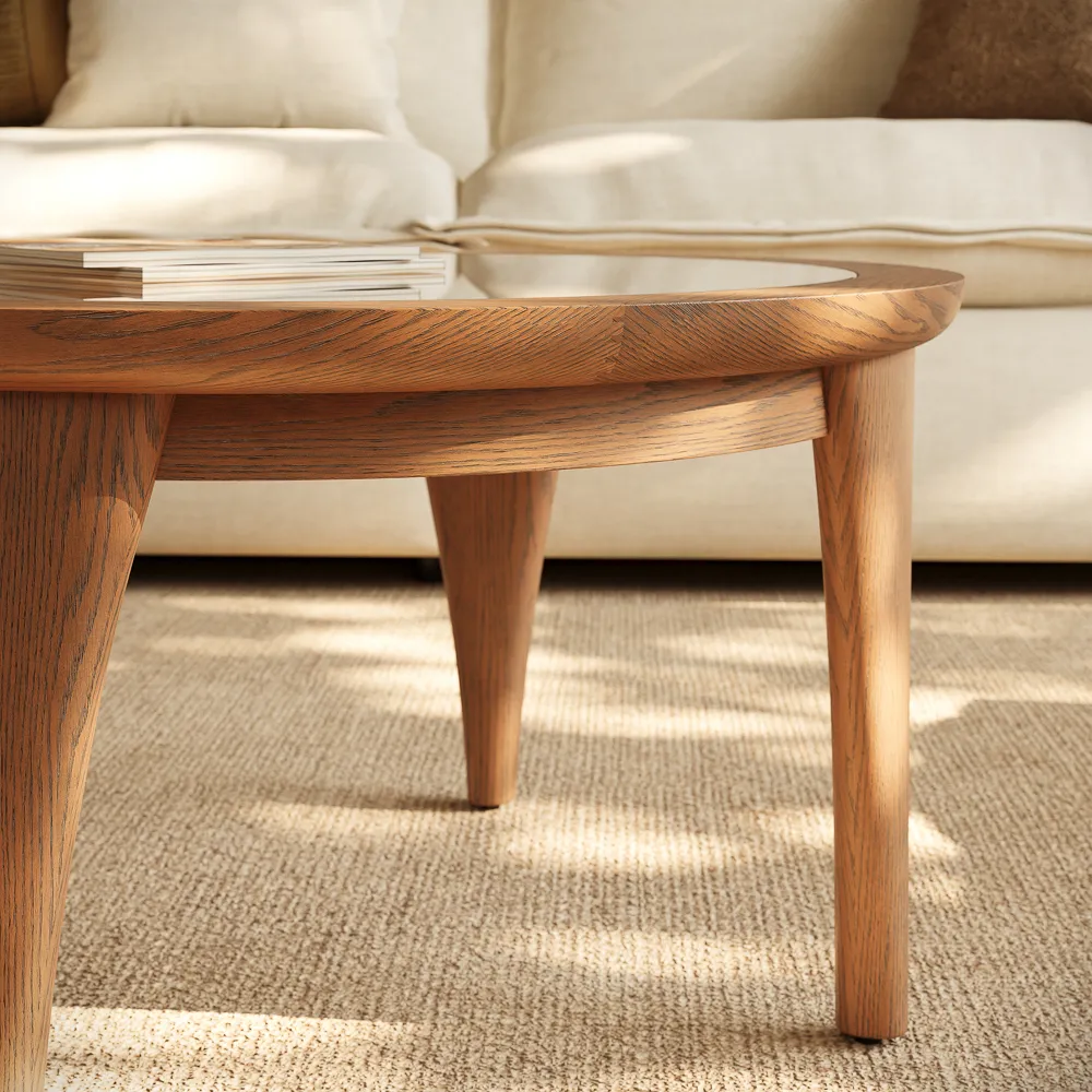 Ash Wood coffee table