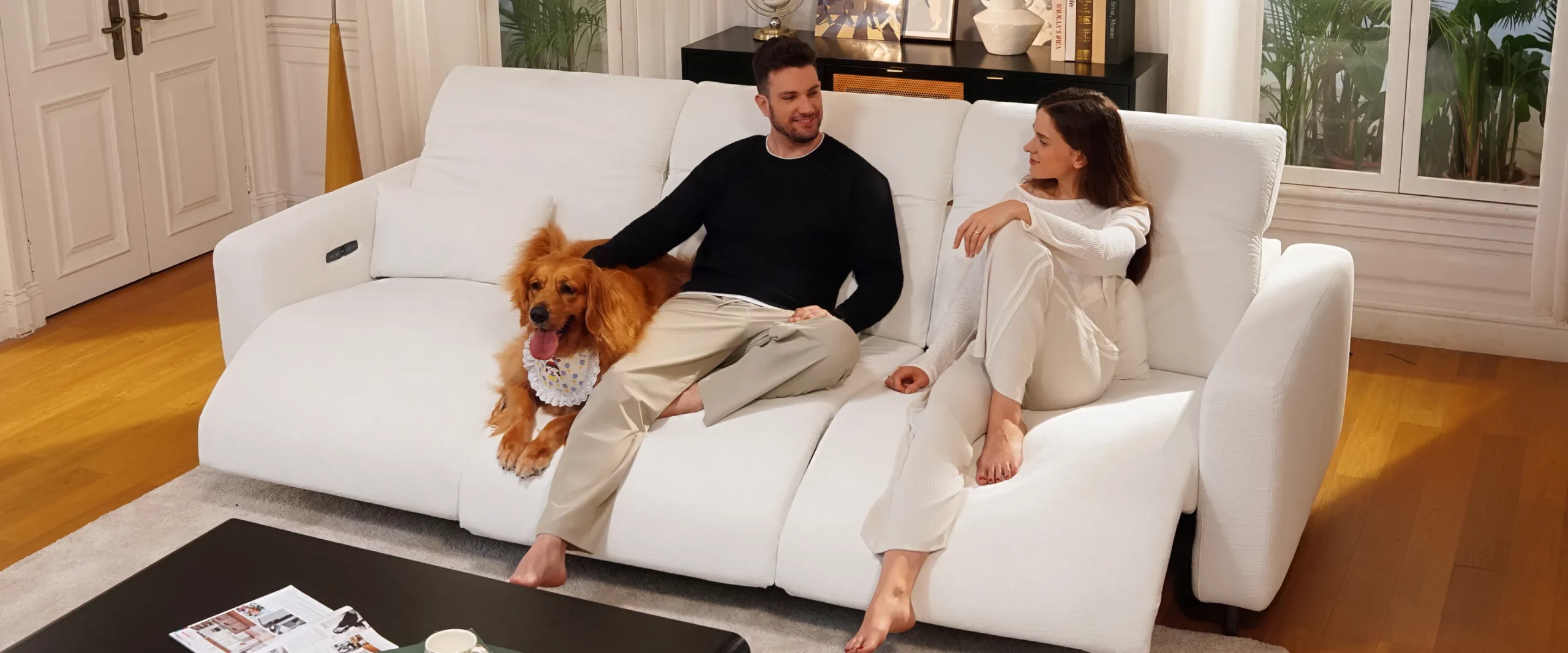 Elara-Power Reclining Sofa