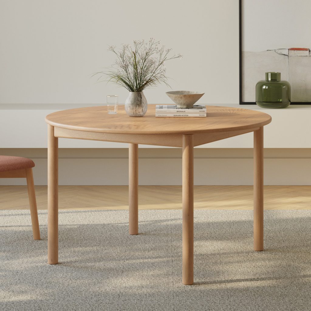 Heidi Extendable Round Dining Table