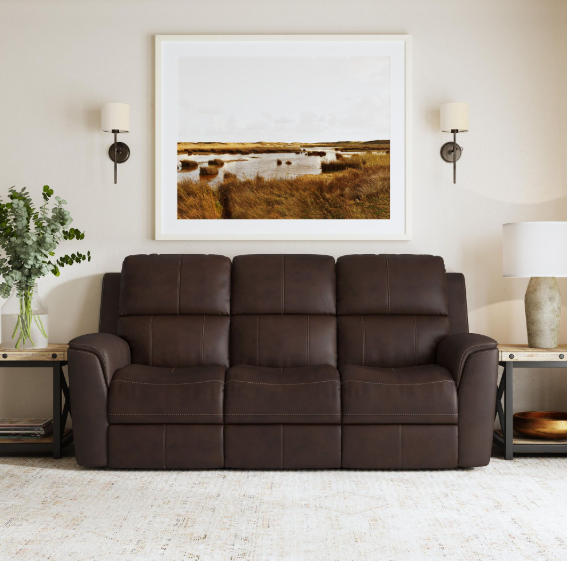 Henry Zero Gravity Power Headrest Reclining Sofa