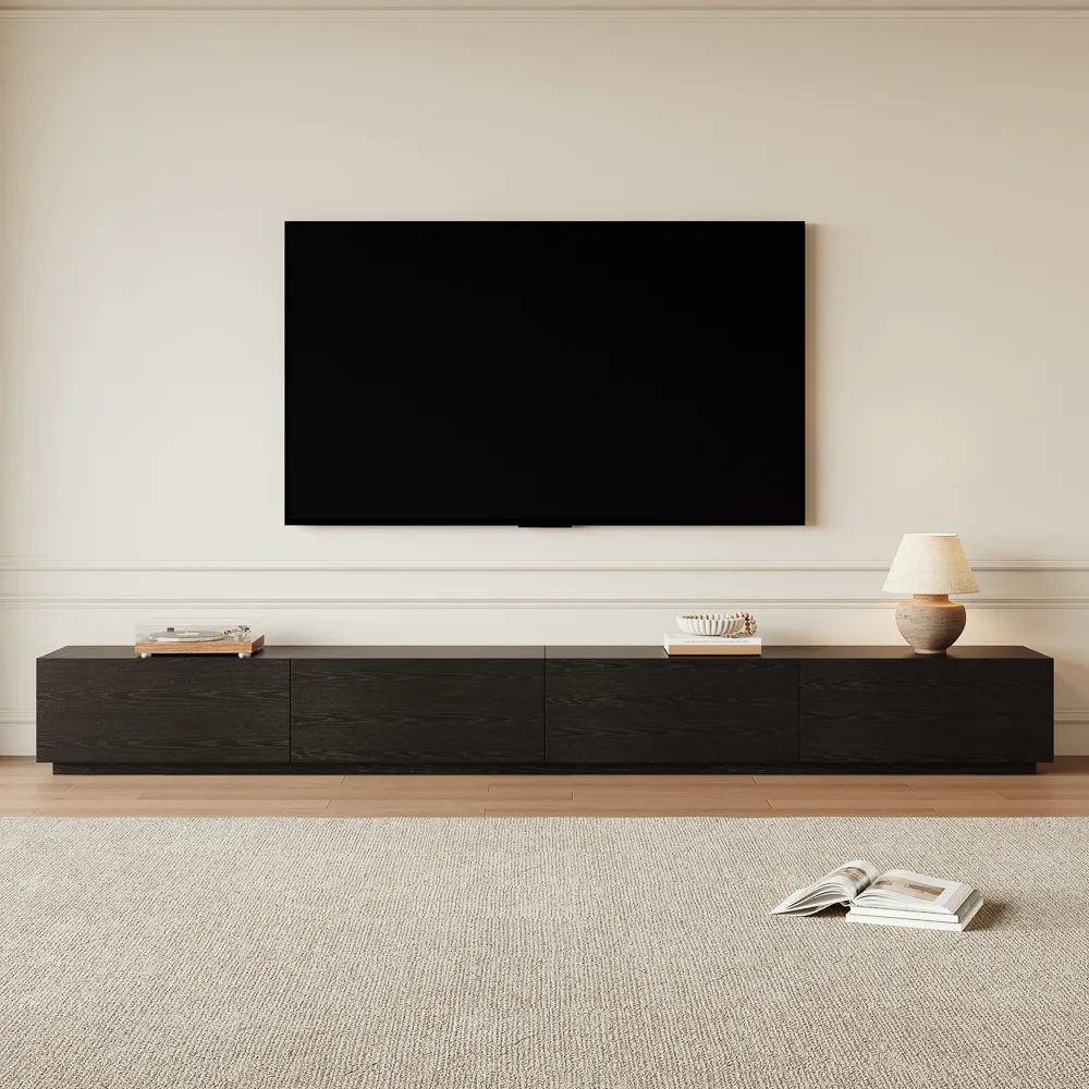 Modern Black TV Stand