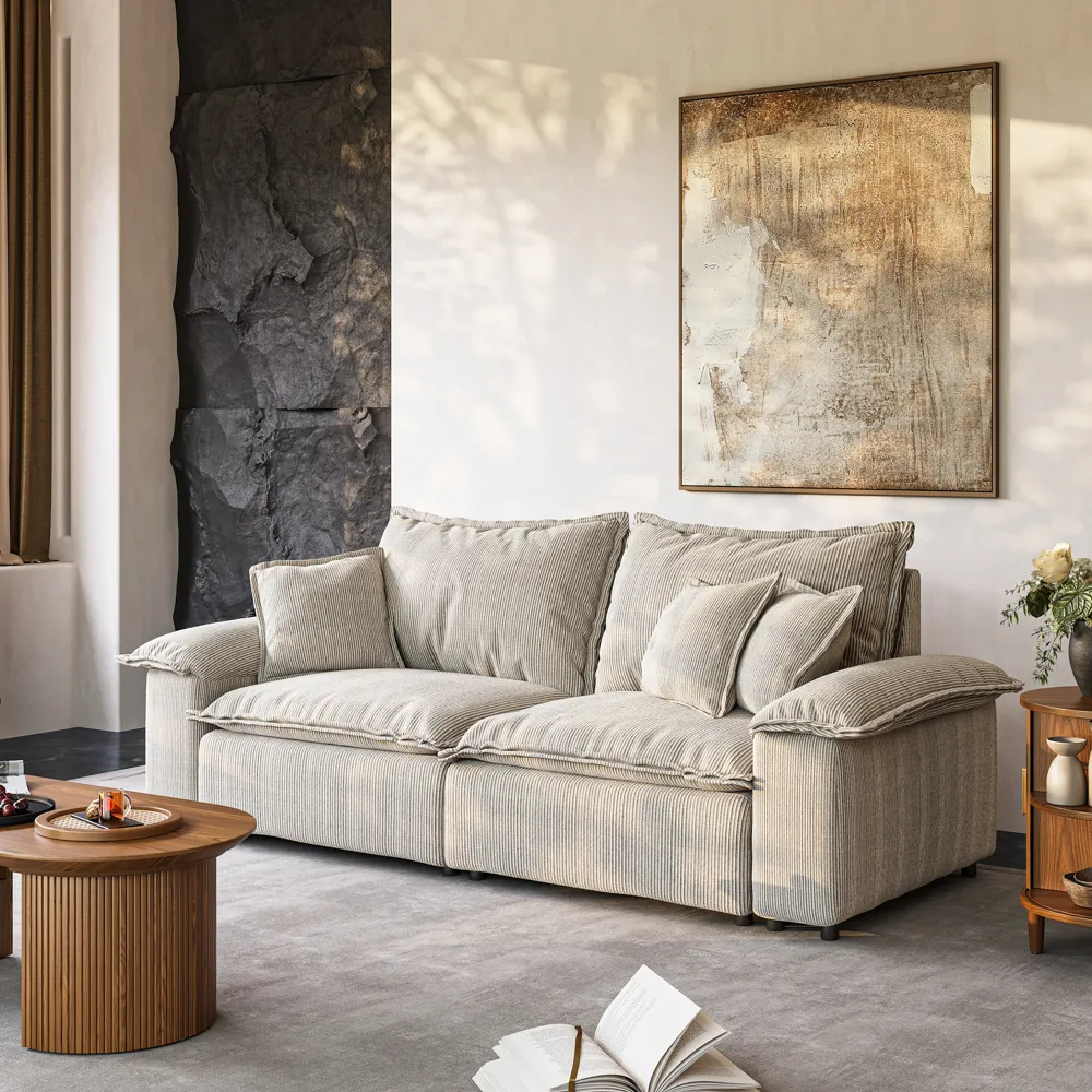 Silva-Loveseat Super Soft Deep Sofa