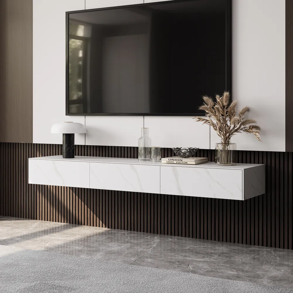 Sintered Stone Wall-Mounted Tv Stand