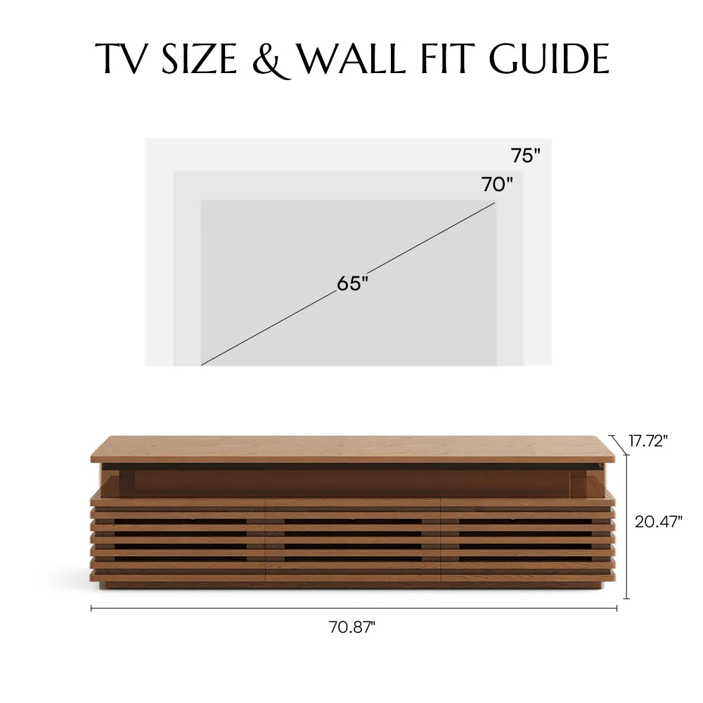 TV Stand and tv size guide