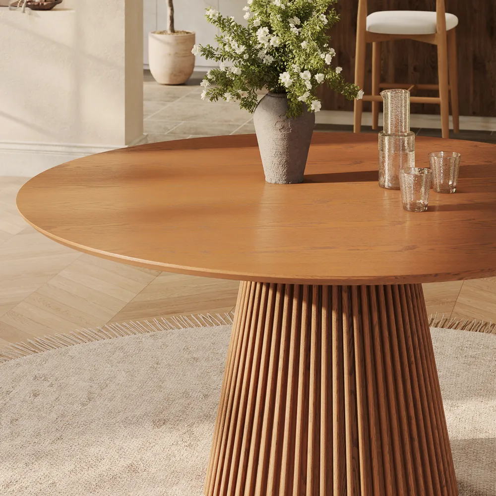 Walnut Color Plywood dining table