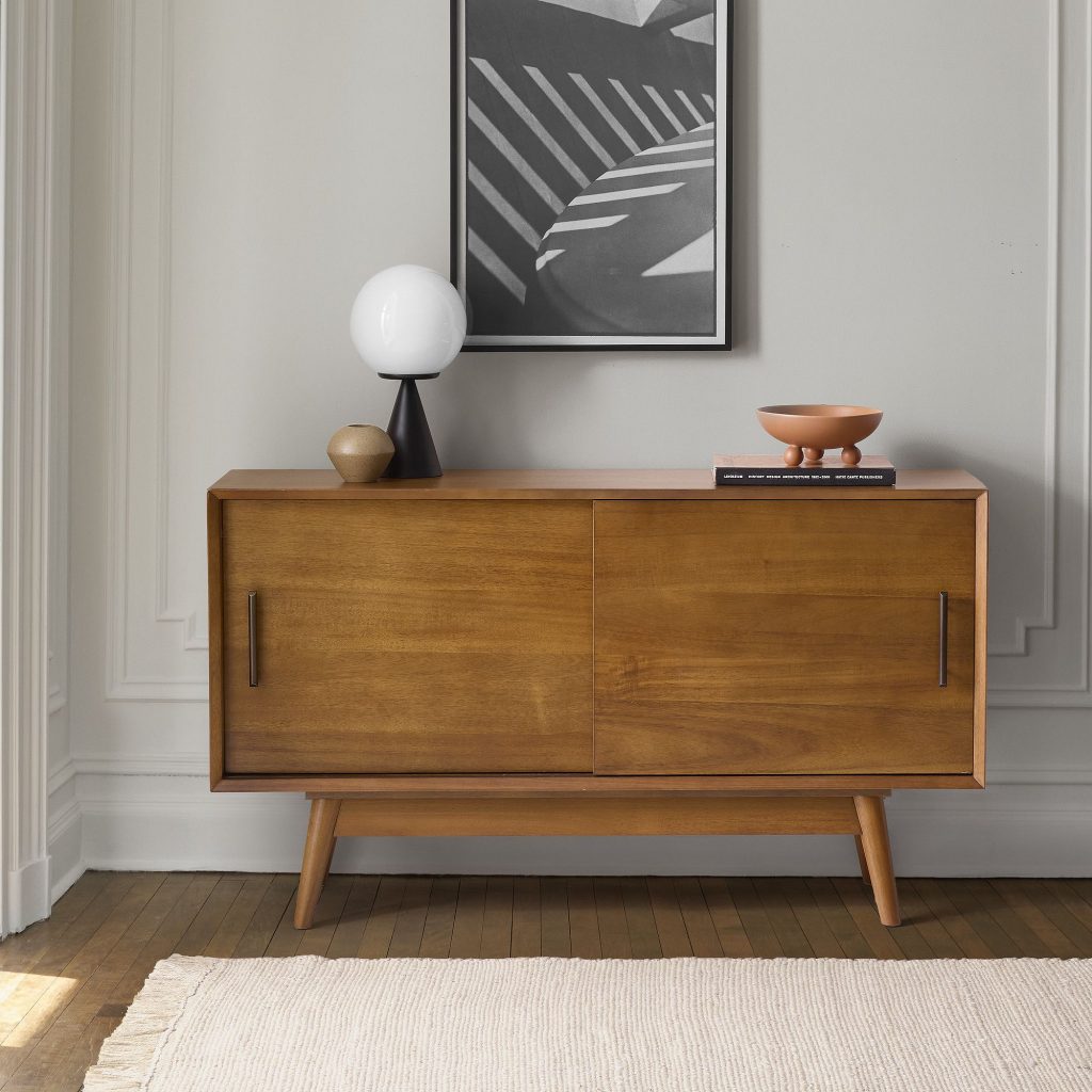 West Elm Mid-Century Narrow Media Console