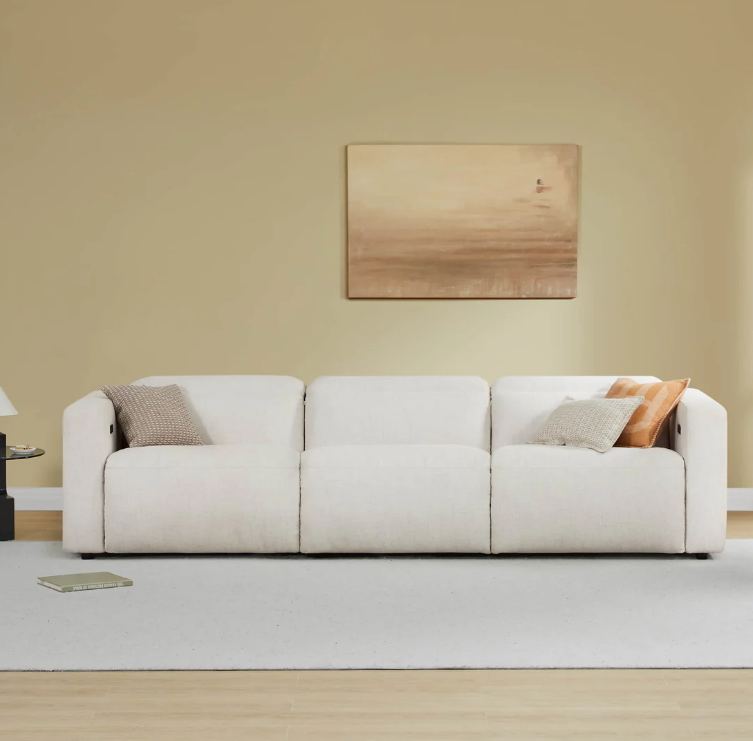 CHITA Oliver 3-Seat Wall-Hugger Reclining Sectional Sofa