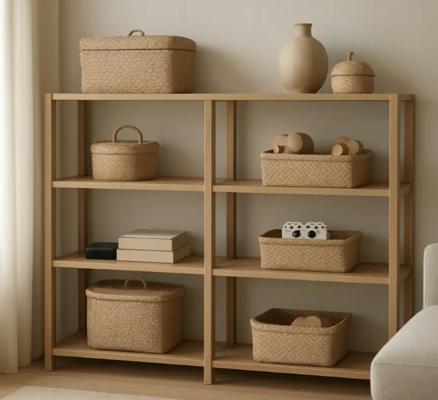 Lidded baskets that match your palette