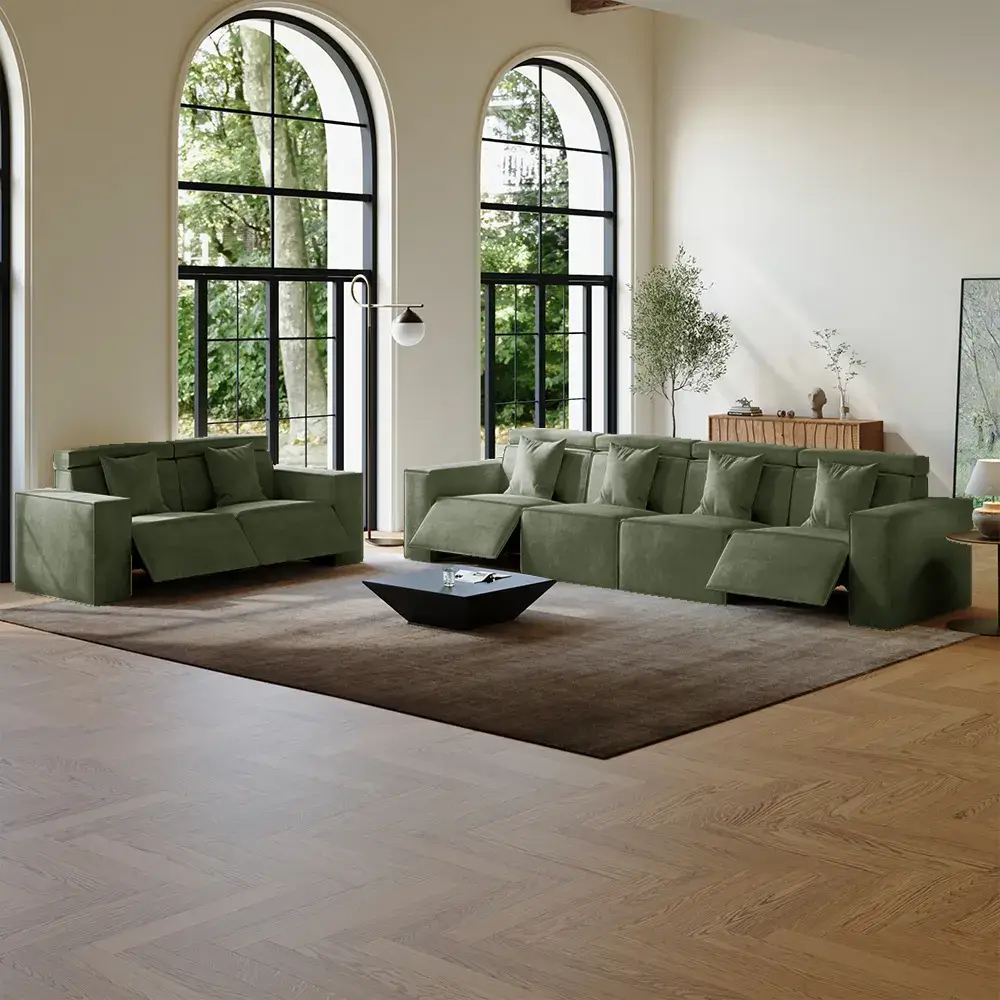 Povison Minimalist Electric Couch Power Sofa Set