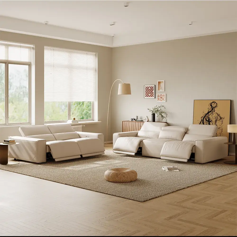 Povison Power Loveseat Sofa Reclining Couch Sofa Sets