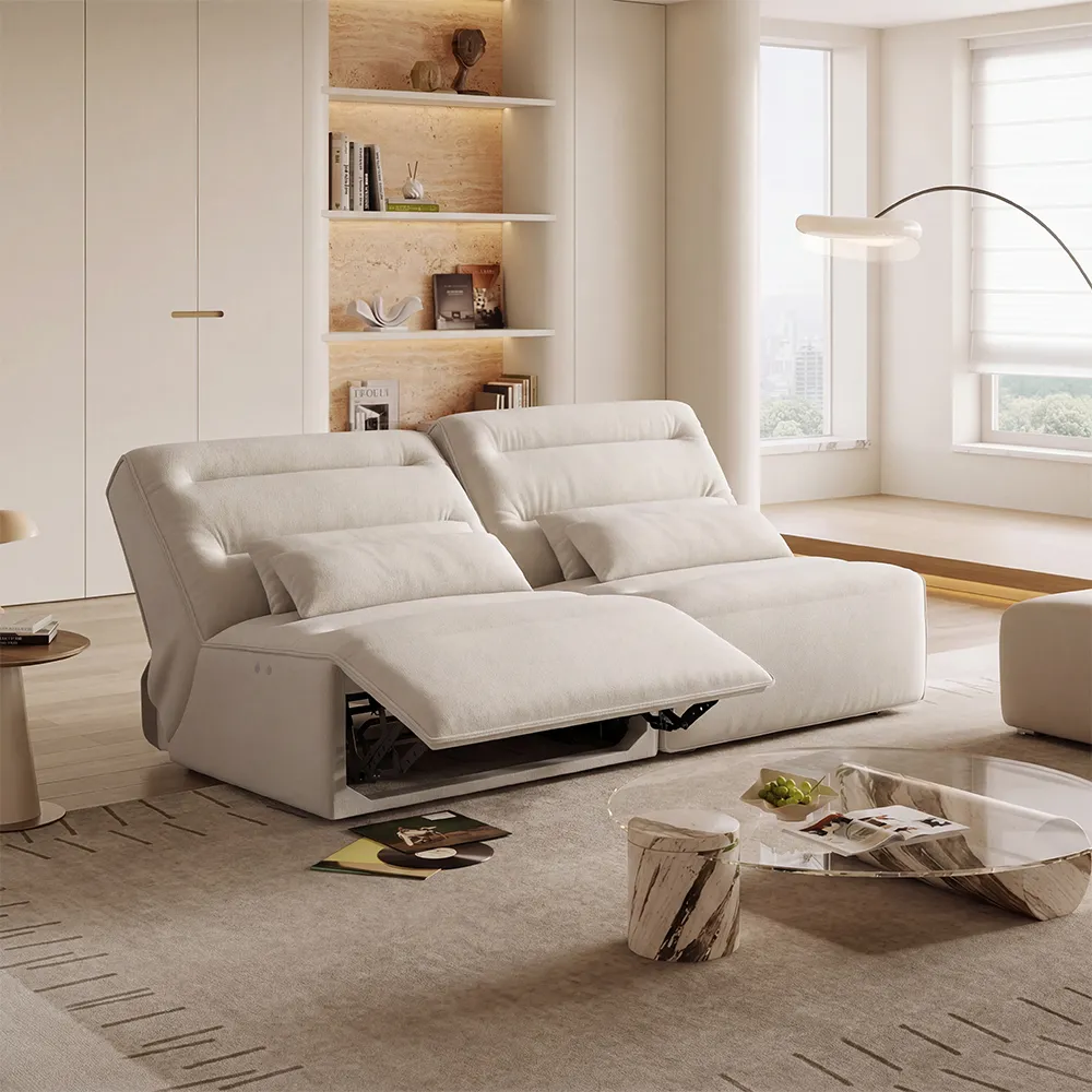 Povison's Armless Power Reclining Sofa