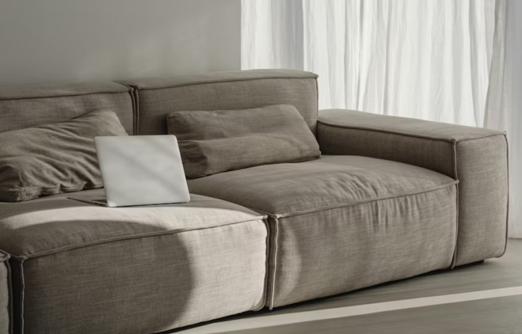 grey recliner sectional sofa