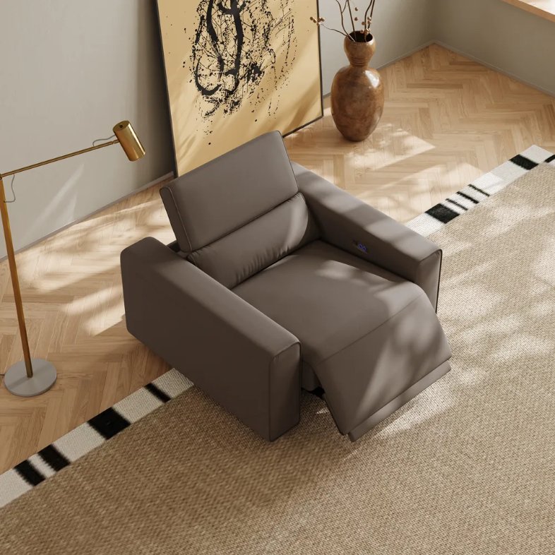 Povison Benjamin-Power recliner sofa with multiple functions for compact studio apartments