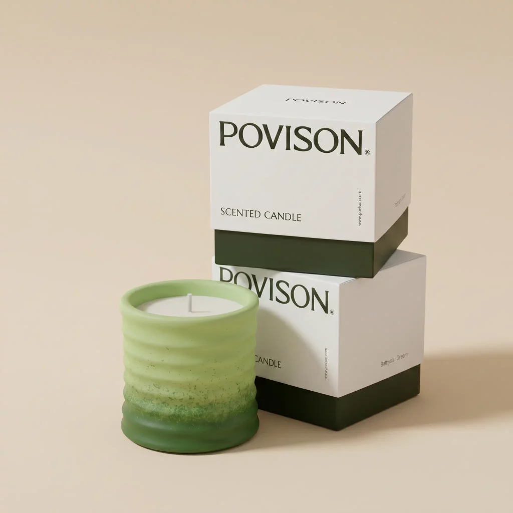 Povison grand opening gift-candle