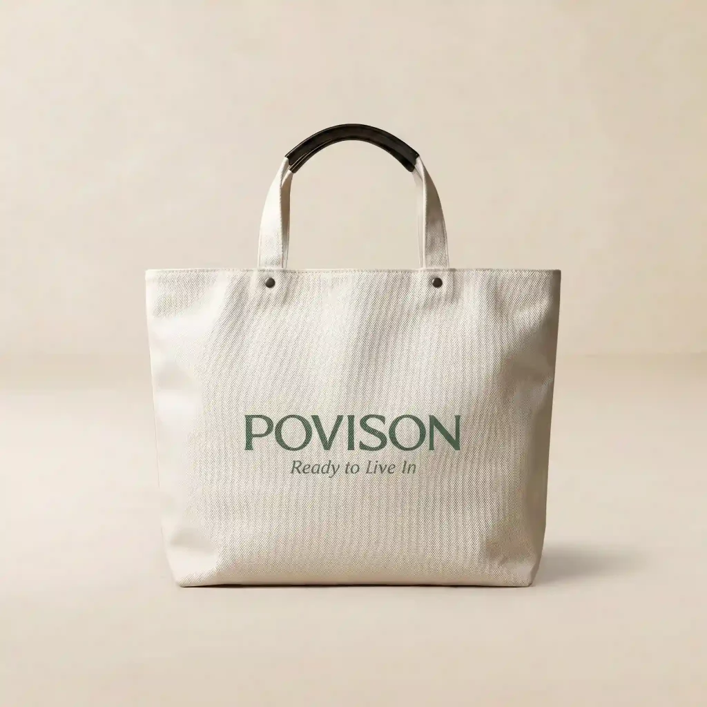 Povison grand opening gift-tote bag