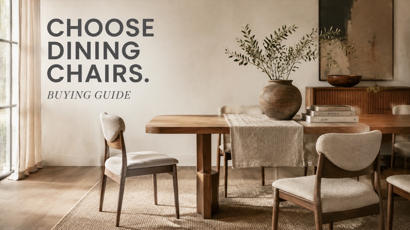 POVISON dining chairs matched with modern dining table