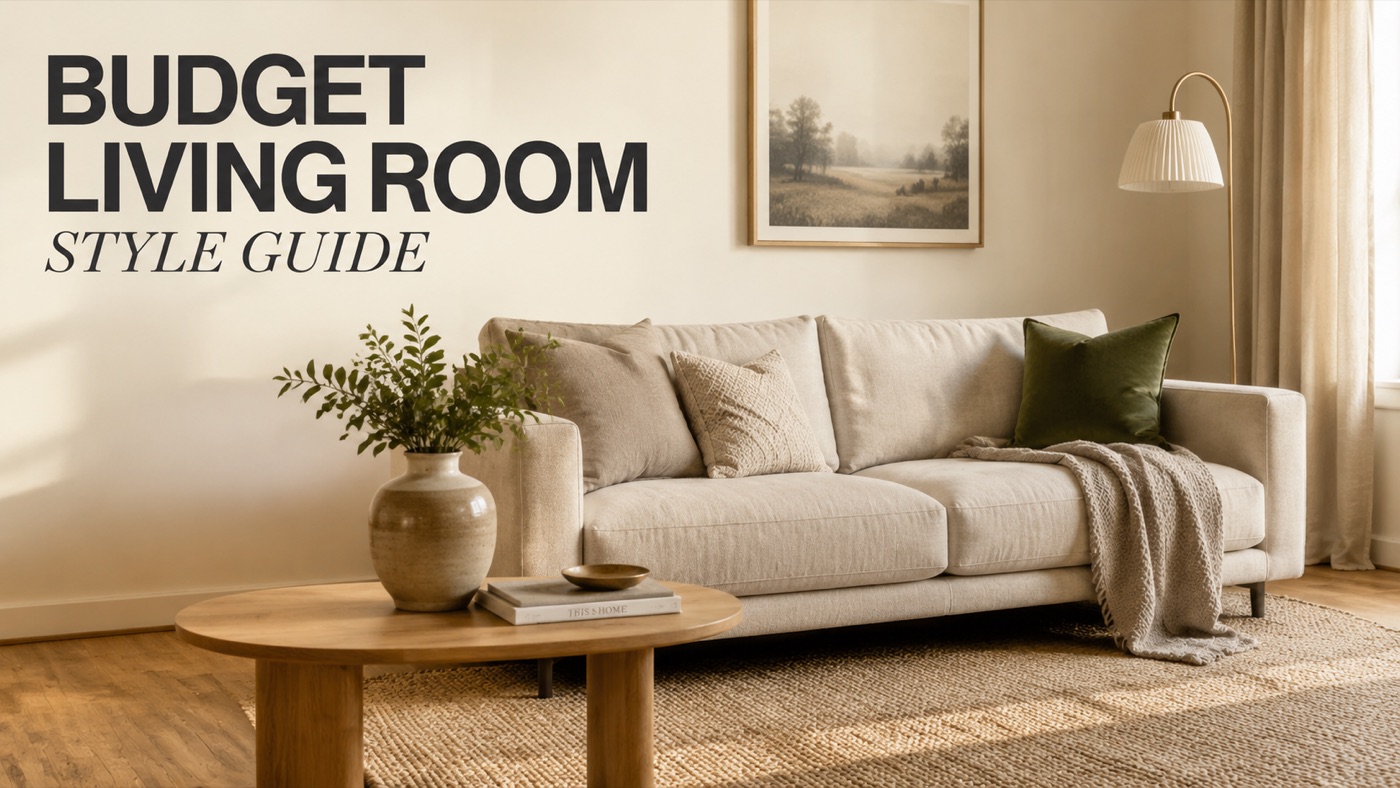 POVISON living room furnished with quality budget anchor pieces