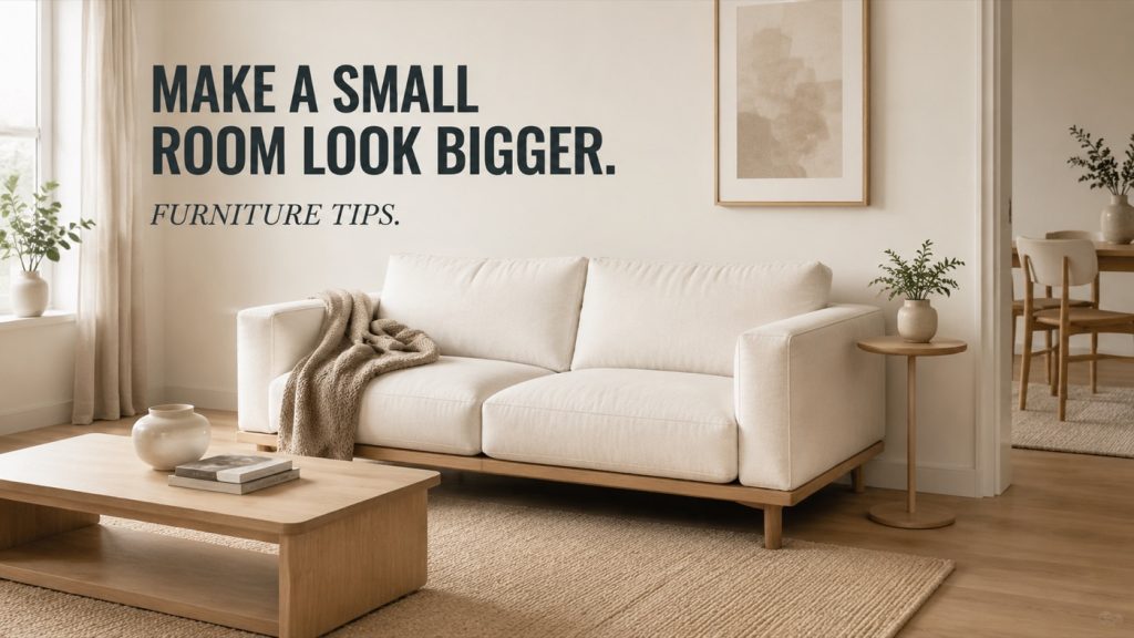 How Do I Make A Small Living Room Look Bigger With Furniture? - POVISON ...